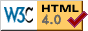 Valid HTML 4.01