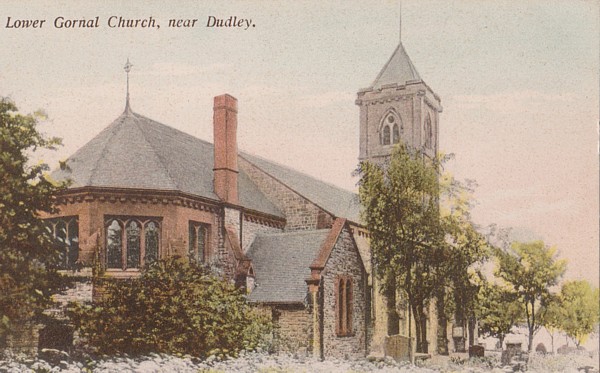 St James Church, Lower Gornal, (c1905 postcard)