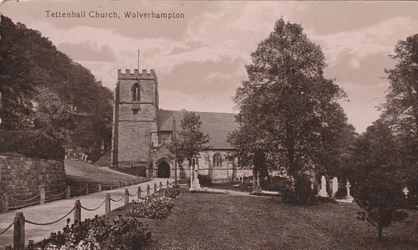 St Michael's Church, Tettenhall (c1917 postcard)