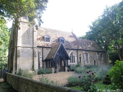 The former All Saints Church, Wyton