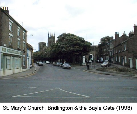 Priory (St. Mary's) Church and the Bayle Gate, Bridlington