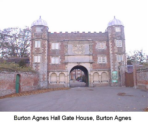The Gate House at Burton Agnes Hall, Burton Agnes