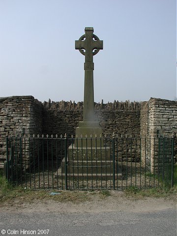 The War Memorial at Westow.