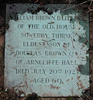 William Brown Plaque