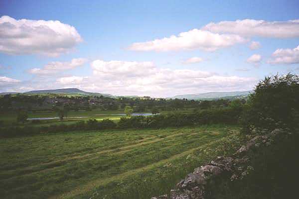 Wensleydale, showing West Witton and Penhill
