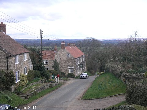 The view from Nunnington Village, across the vale of Pickering