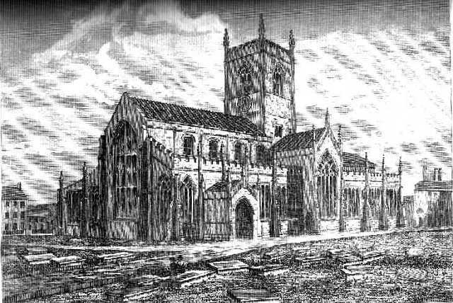 Leeds parish Church, 1817