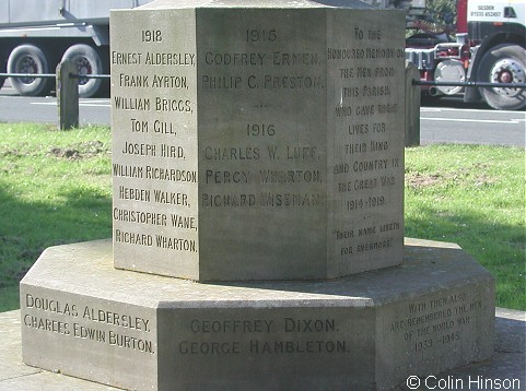 The War Memorial at Gargrave.