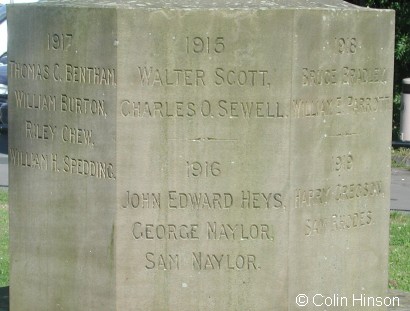 The War Memorial at Gargrave.