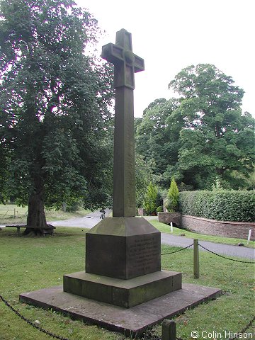 The War Memorial in St. John's Churchyard.