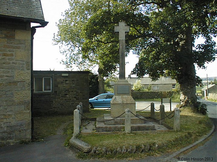 The World War I memorial at Rathmell