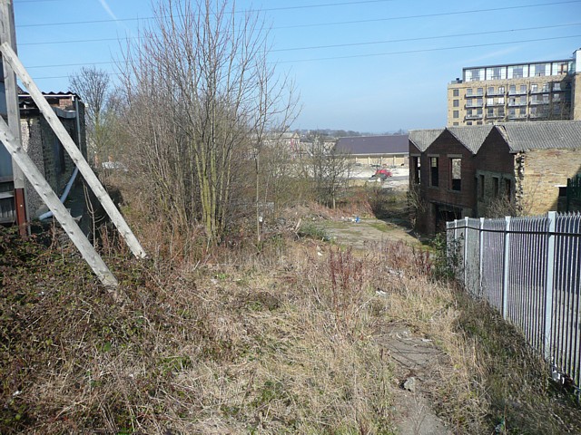 The site of the Quaker Graveyard, Birds Royd Lane, Rastrick