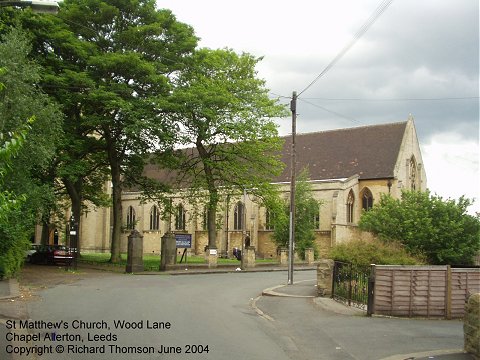 St. Matthew's Church, Wood Lane, Chapel Allerton