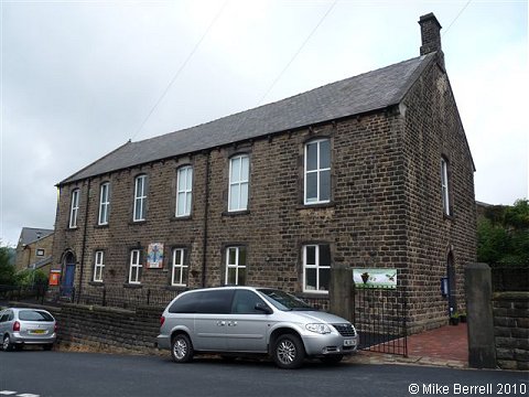 The former Congregational: now the Community Church, Dobcross