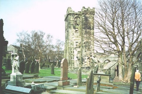 The graveyard and Old Church, Heptonstall