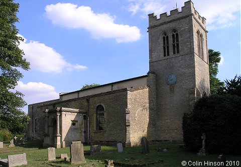 The Church of St. Mary Magdalene at Melchbourne