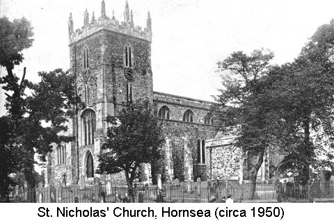 St Nicholas' Church (circa 1950), Hornsea
