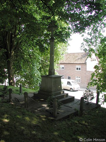The War Memorial in All Saints' Churchyard.