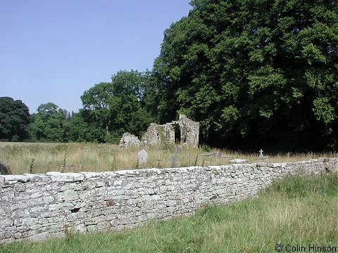 The ruined St. Mary's Church, Brignall