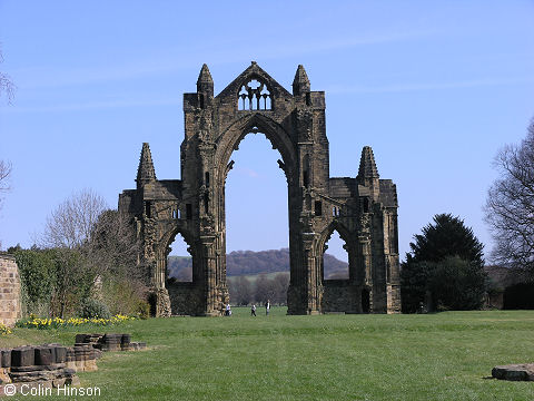 The ruins of Guisborough Priory, Guisborough