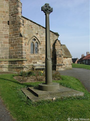 The 1914-18 and 1939-45 War Memorial in St. Helen's Churchyard