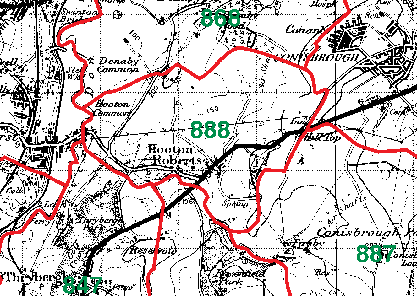 Hooton Roberts boundaries map