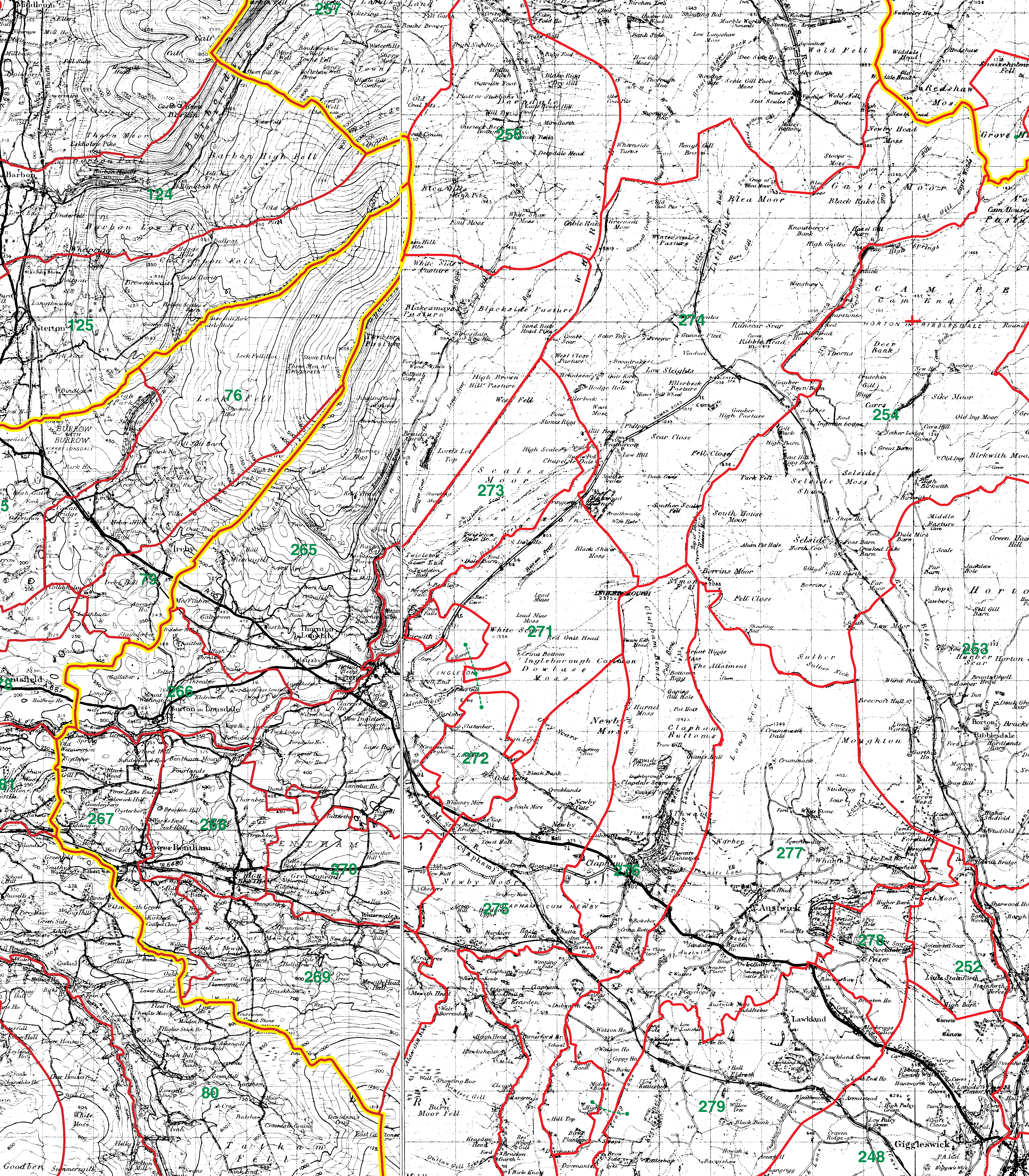 Low Bentham boundaries map