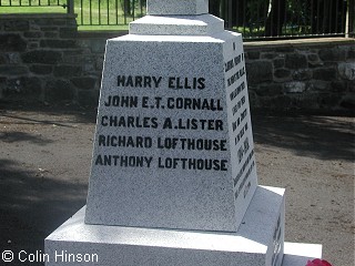 The War Memorial at Gisburn.