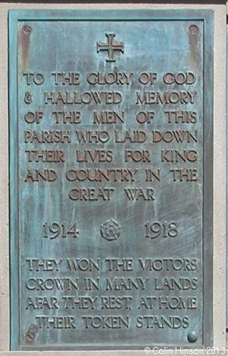 The War Memorial at Long Preston