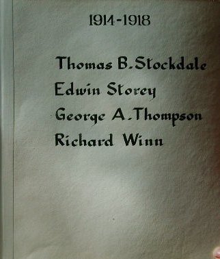 The World War I and II Memorial book, in St. Andrew's Church, Sedbergh.