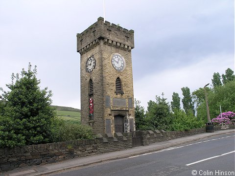 The War Memorial at Stocksbridge.