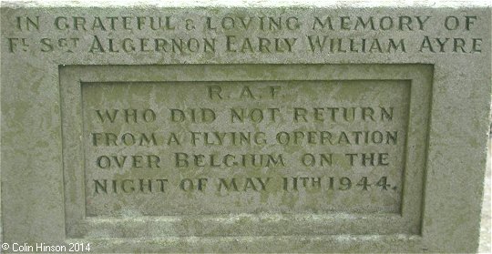 The World War I and II Memorial at Thornton in Craven.