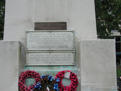 The War Memorial at Wakefield.