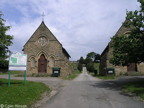 The two Cemetery Chapels, Burncross