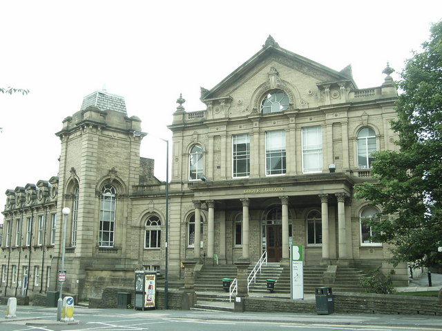The former Methodist New Connexion Chapel - now Groves Library, Bradford