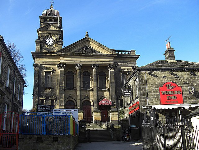 The former Wesleyan Methodist Church: now a Night Club, Pudsey