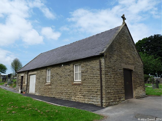 The Mortuary Chapel at Ghyll Cemetery, Barnoldswick