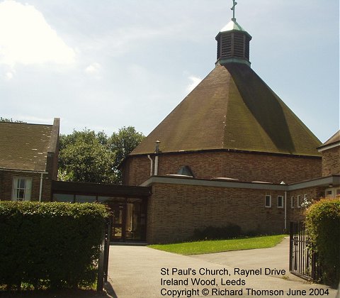 St. Paul's Church, Ireland Wood