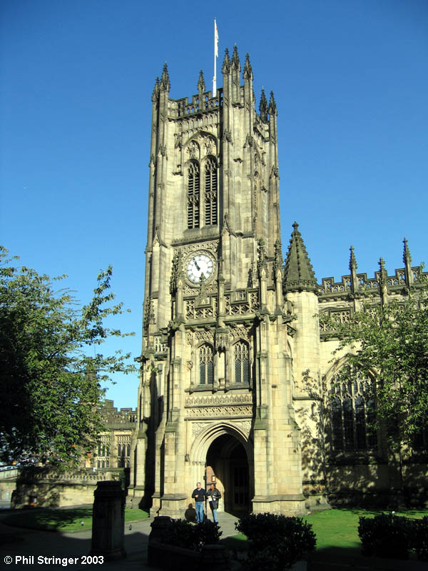 GENUKI: St Mary, St Denys and St George (Cathedral), Manchester, Church