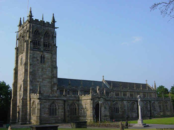 GENUKI: St Chad, Rochdale, Church of England, Lancashire