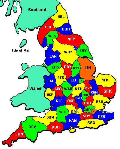 england map counties