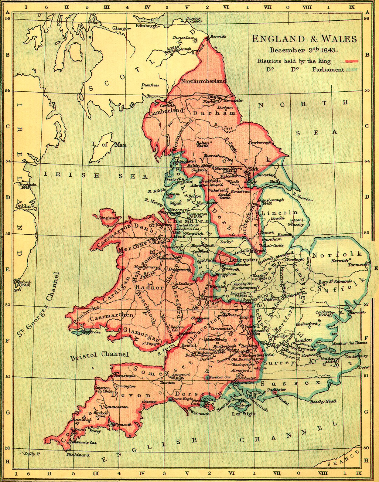 Genuki England Maps England
