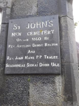 Entrance to St John's New Cemetery