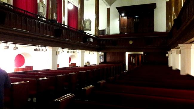 Interior of Christchurch, Cork, now the Triskel Arts Centre