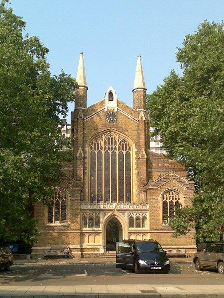 GENUKI: St John the Evangelist, Paddington, Church of England, Middlesex